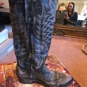 Old Gringo distressed cowboy boots